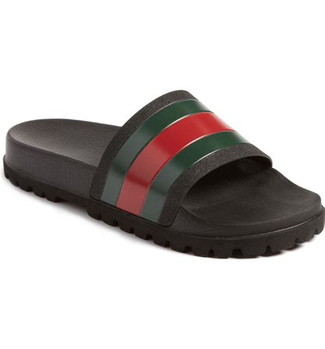 gucci sliedes nordstrom men|men's gucci slides size 10.